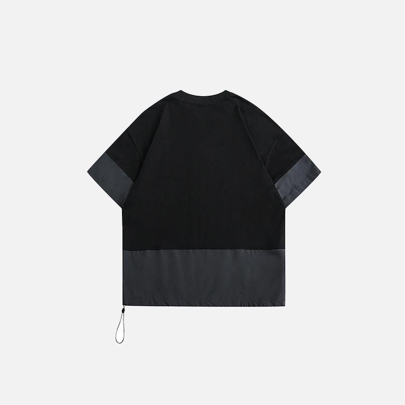 Front Pocket Contrast T-shirt - tntwear1