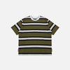 Loose Retro Striped T-shirt - tntwear1