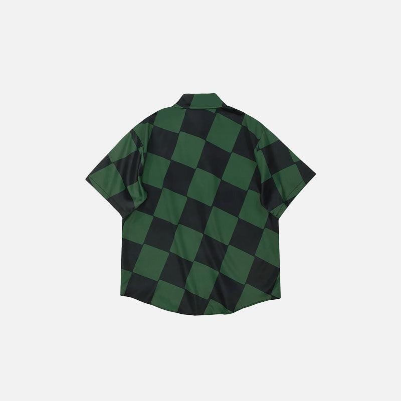 Checkerboard Style Shirt - tntwear1