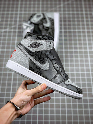 Custom Air Jordan 1 OG "Rebellionaire" Black Ash Rebellion - tntwear1