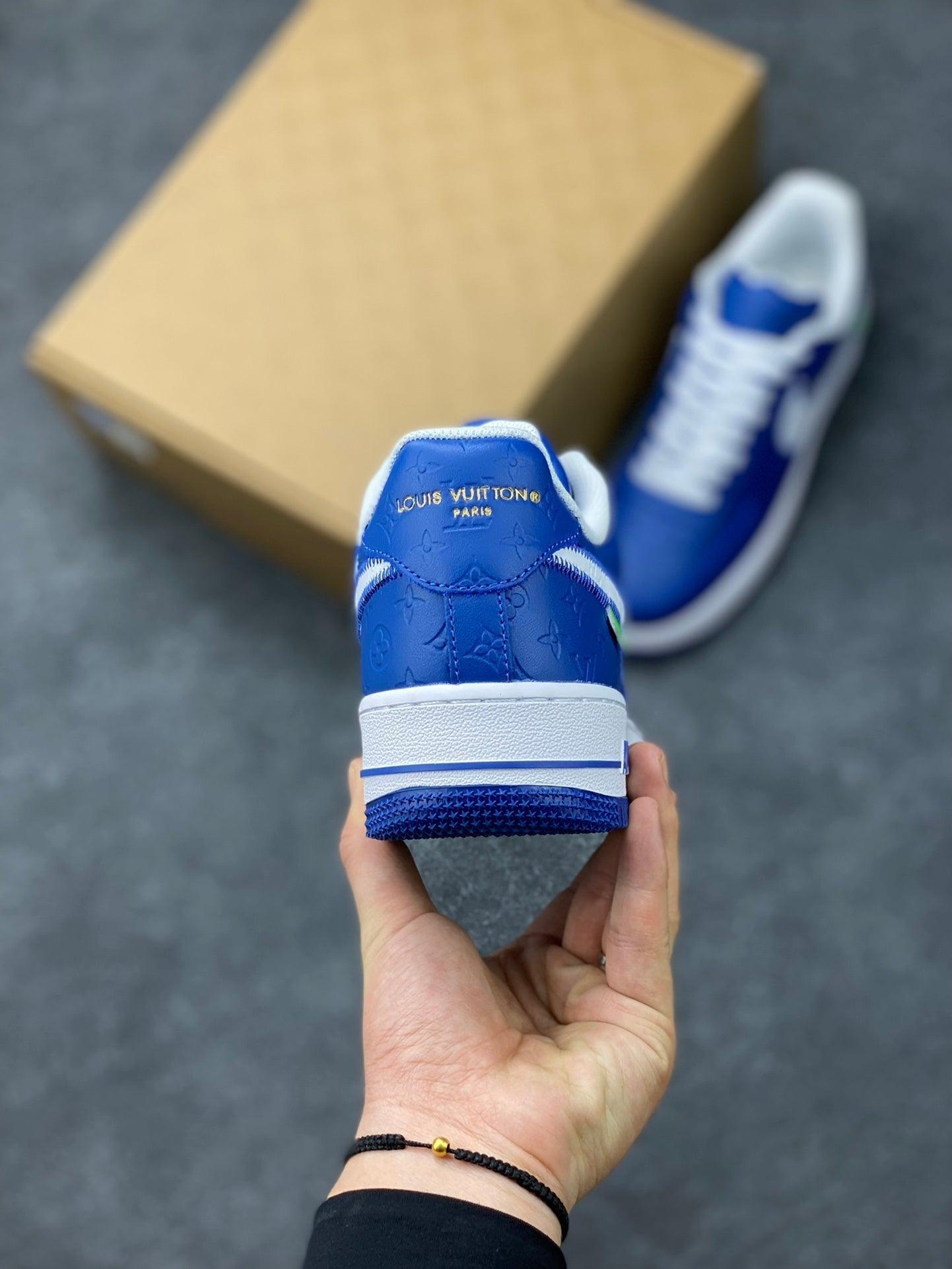 Custom Lv x Nk Air Force 07 Low - tntwear1