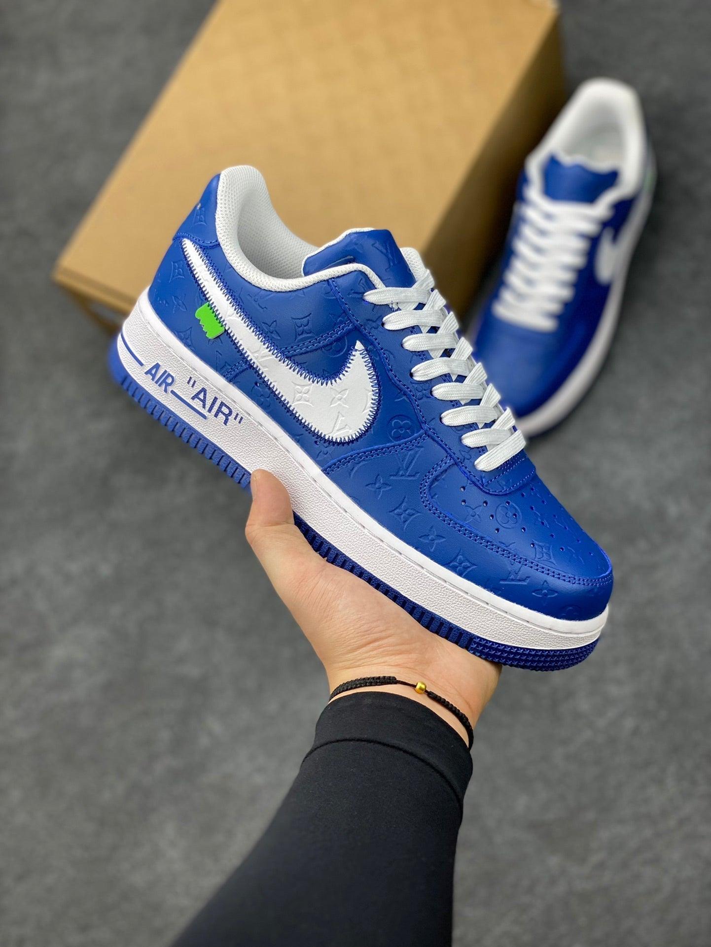 Custom Lv x Nk Air Force 07 Low - tntwear1