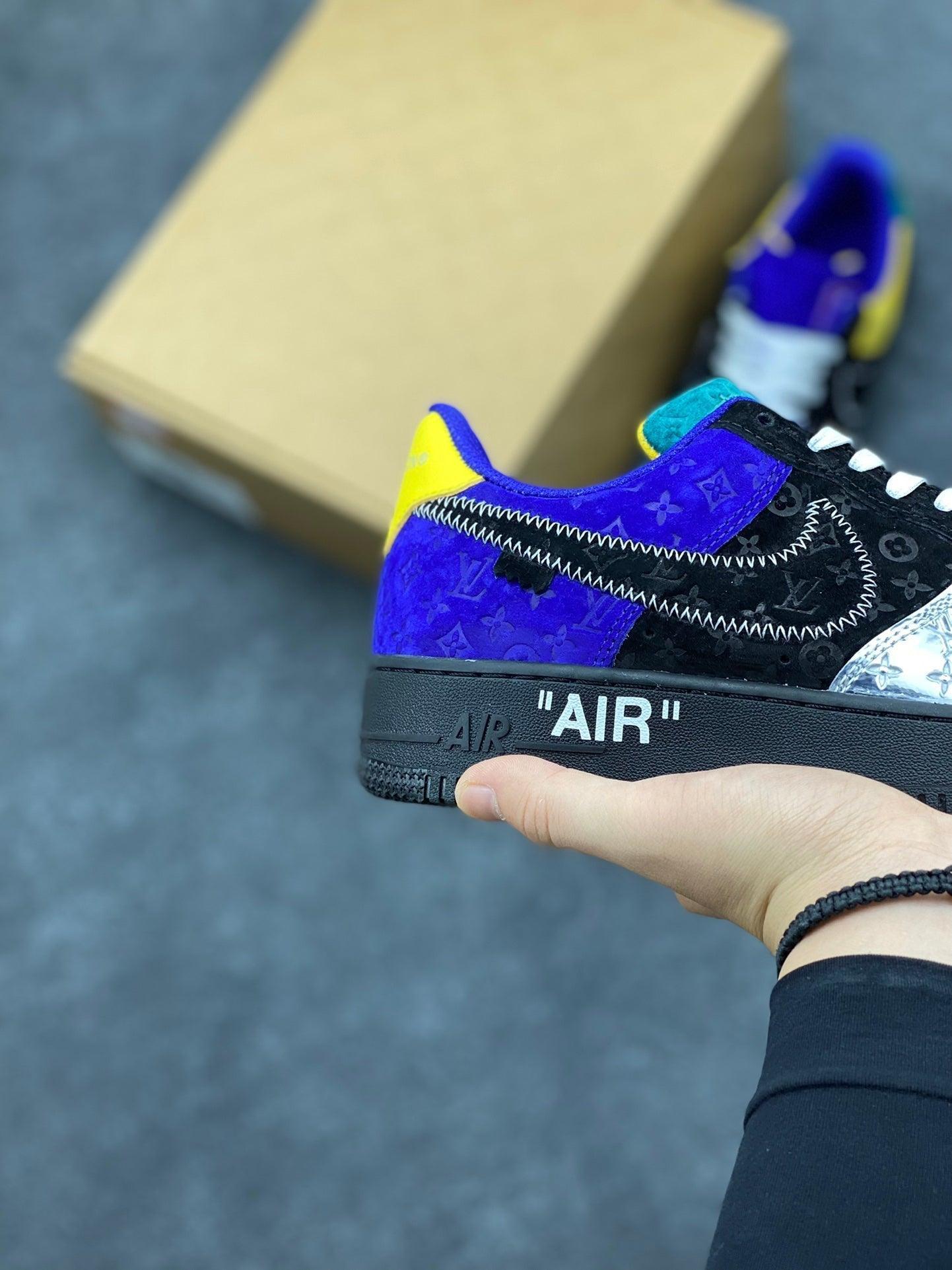 Custom Lv x Nk Air Force 1 Low - tntwear1