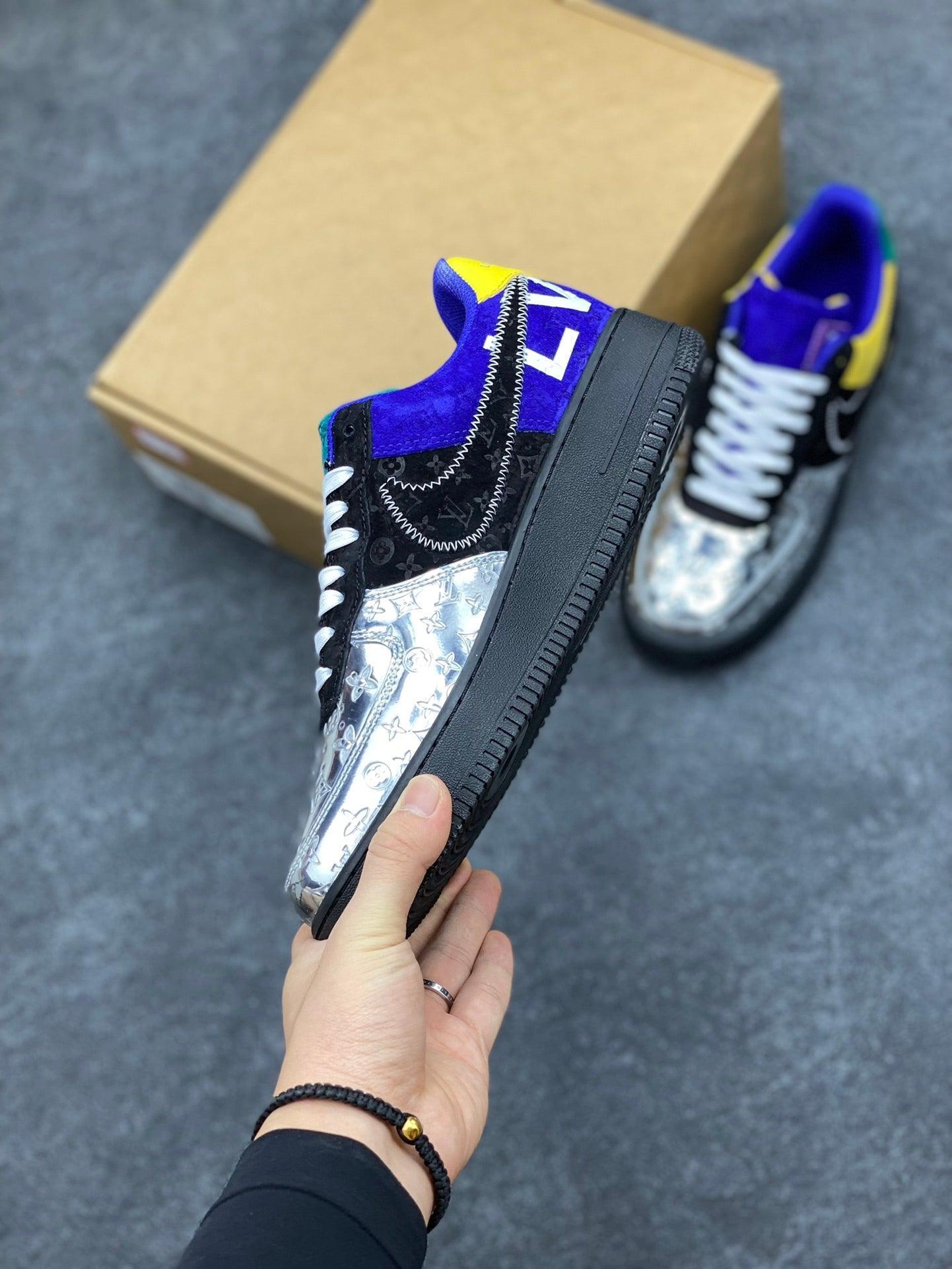 Custom Lv x Nk Air Force 1 Low - tntwear1