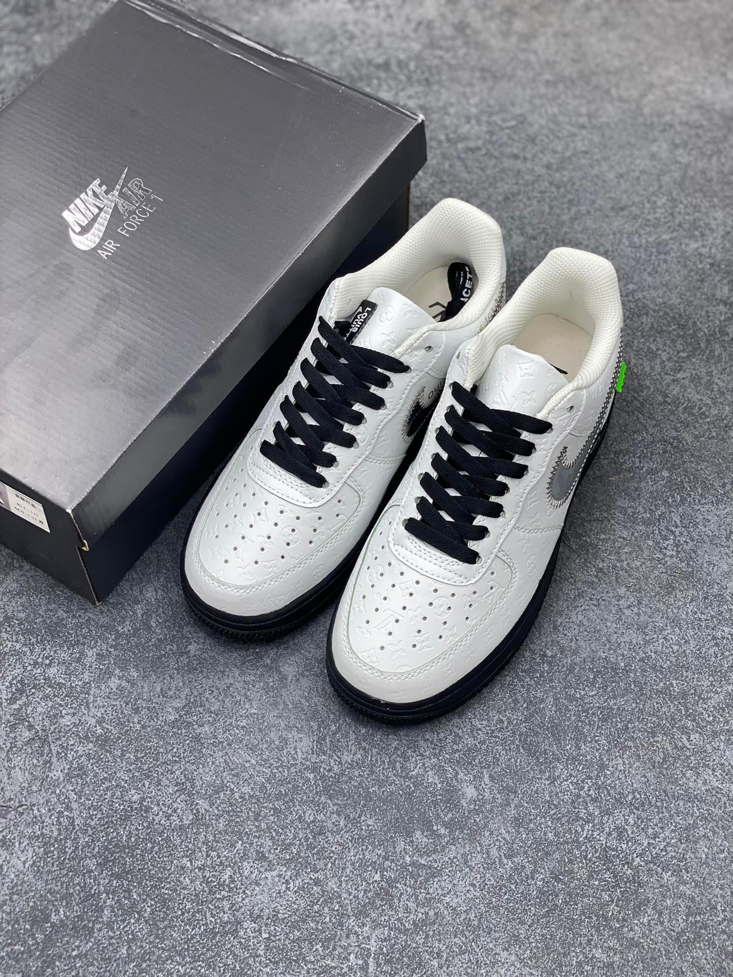 Custom LV x Off-wht x NK Air Force 1 1A9V9A - tntwear1