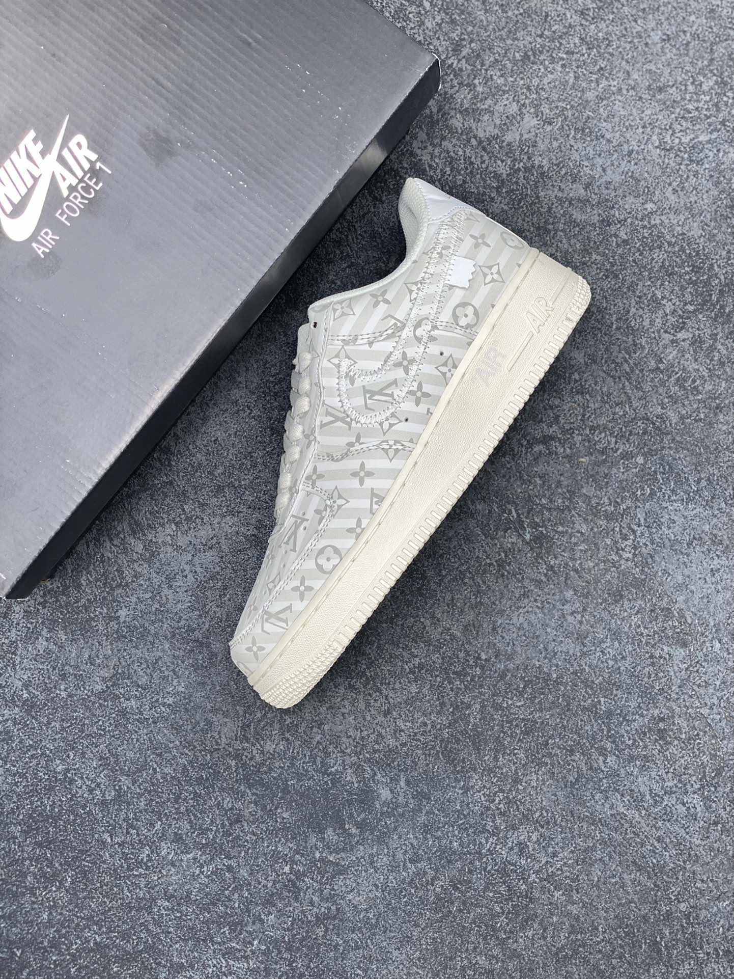 Custom LV x Off-wht x NK Air Force 1 1A9V9E - tntwear1