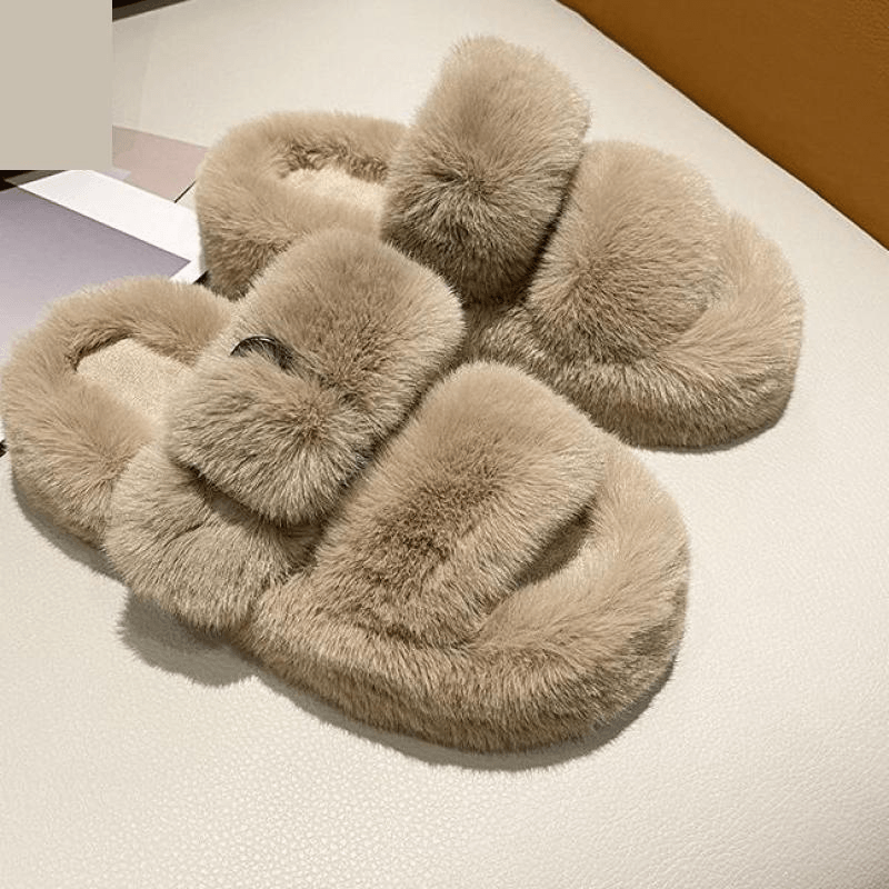 Fluffy Warm Slippers - tntwear1