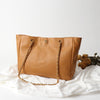 Tntwear - Wild Stitch Chocolate Bar Tote Bag with Camel Seal