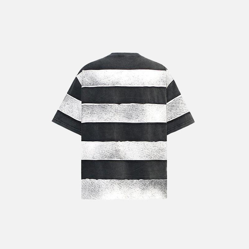 Spider Webs Shadows Stripes T-shirt - tntwear1