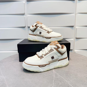 AMR MA-1 Brown and White Sneakers-137 - tntwear1