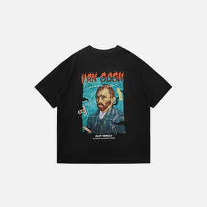 Van Gogh Oil Painting T-shirt - tntwear1