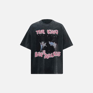 The King Be Fearless Graphic T-shirt - tntwear1