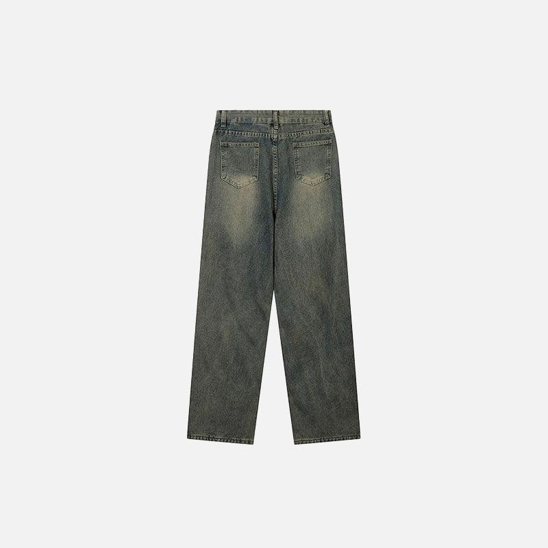 Y2K High Street Denim Baggy Pants - tntwear1