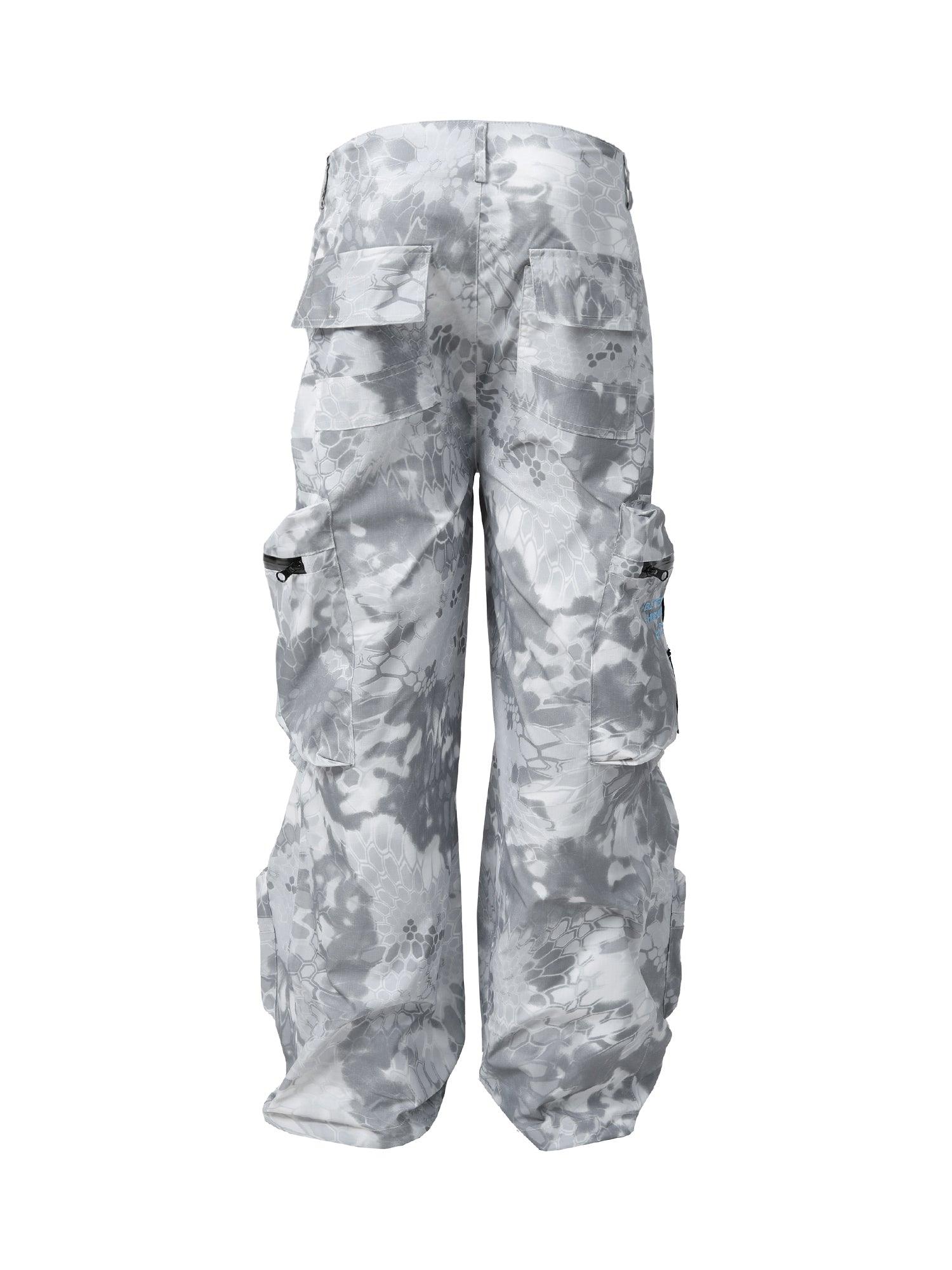 Tntwear High Street Camouflage Multi-Pocket Woven Pants