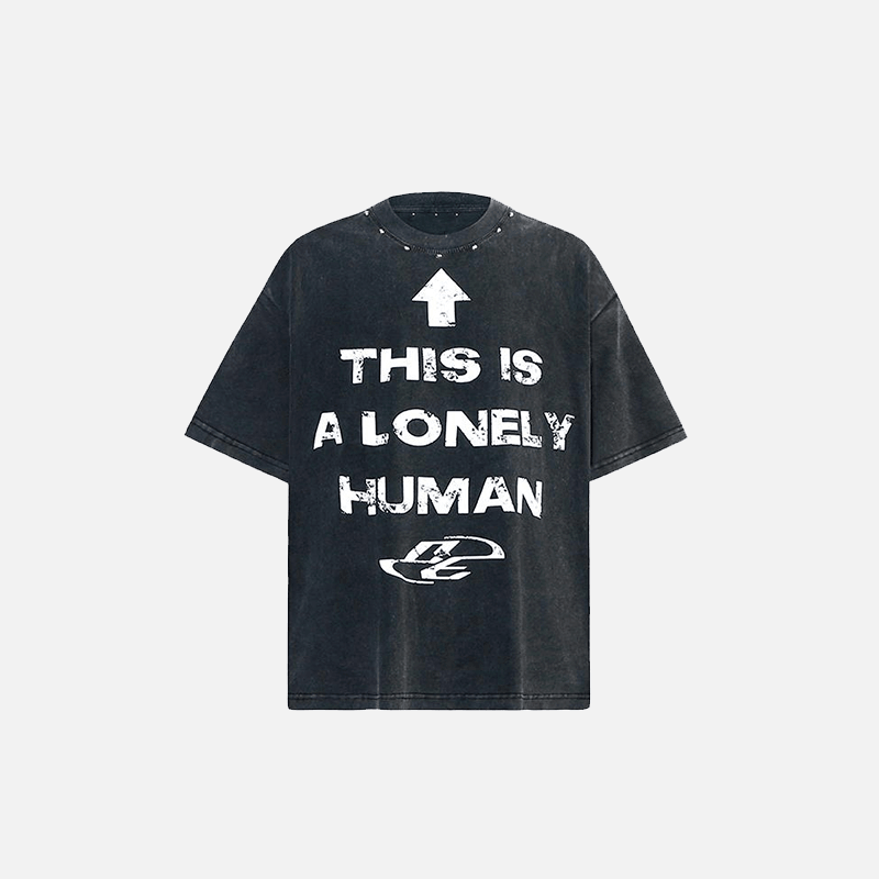 Lonely Human T-shirt - tntwear1