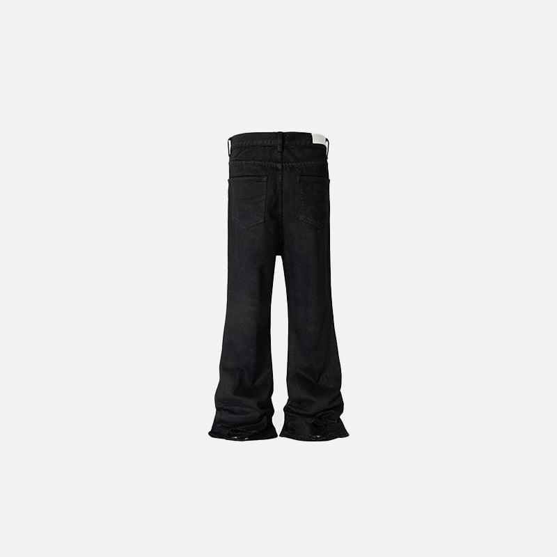 Distressed Baggy Black Jeans - tntwear1