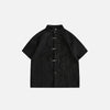 Classic Mandarin Embroidered Shirt - tntwear1