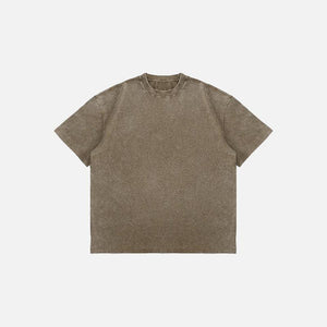 Summer Loose Washed T-shirt - tntwear1