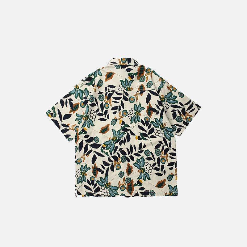 Y2k Floral Aloha Shirt - tntwear1