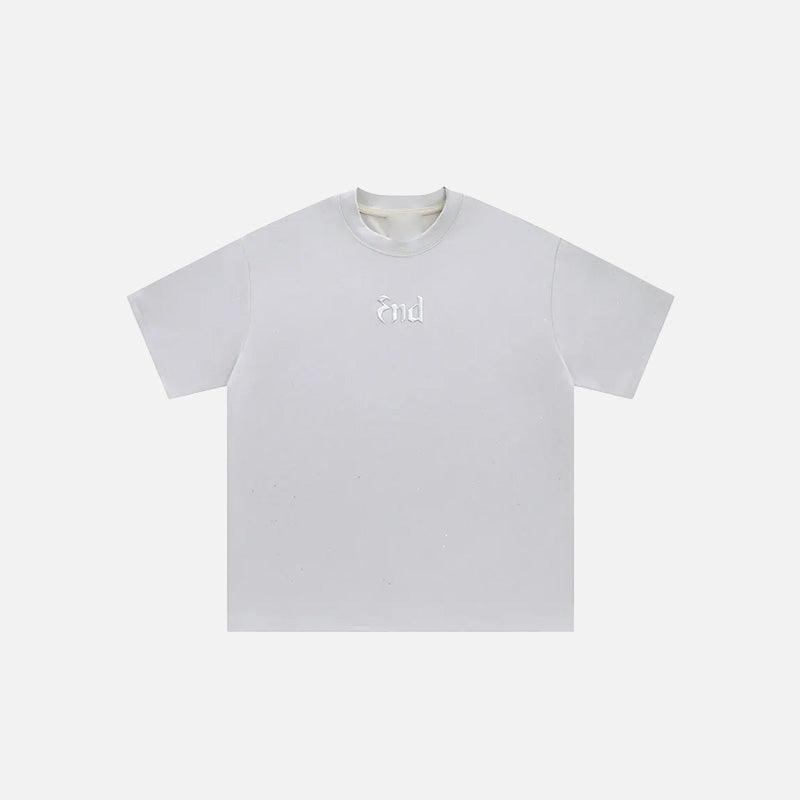 Space End Loose T-shirt - tntwear1