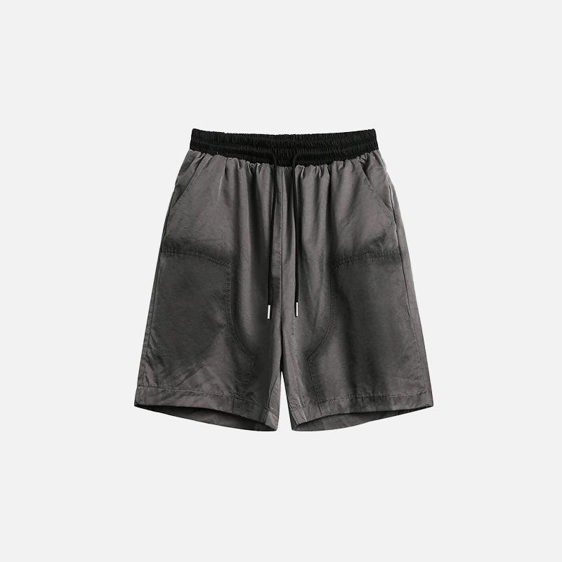 Oversized Washed Cargo Shorts - tntwear1