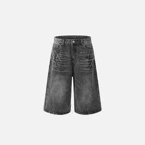 Y2k Solid Washed Jorts - tntwear1