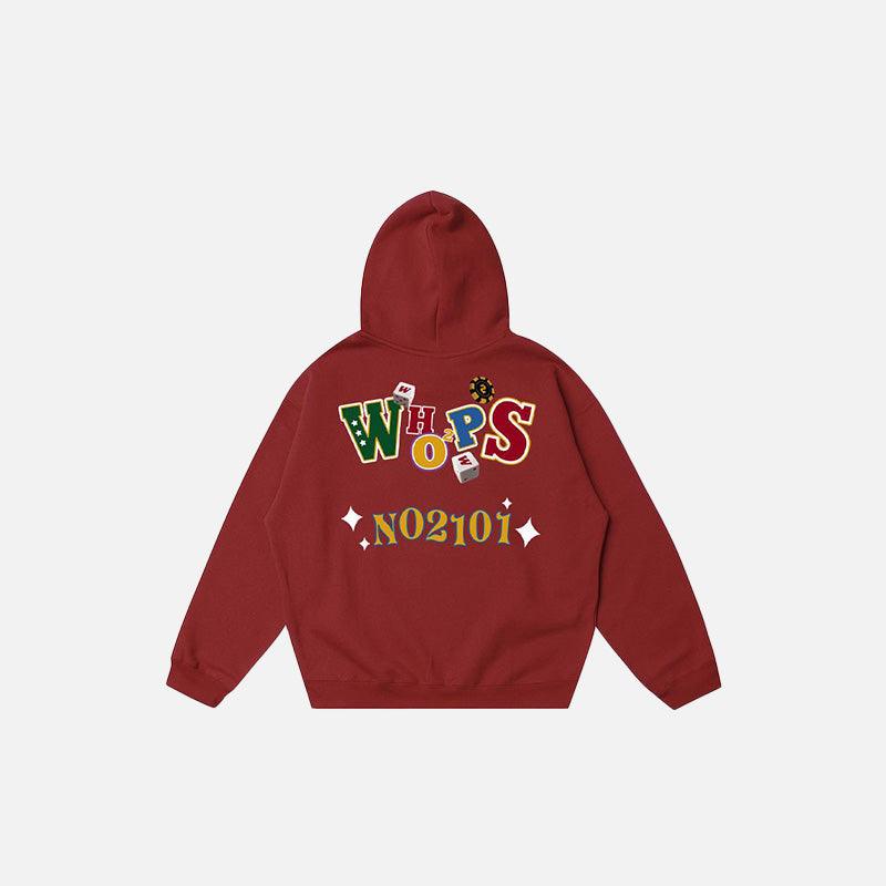 Oversized Loose Sports Hoodie - tntwear1