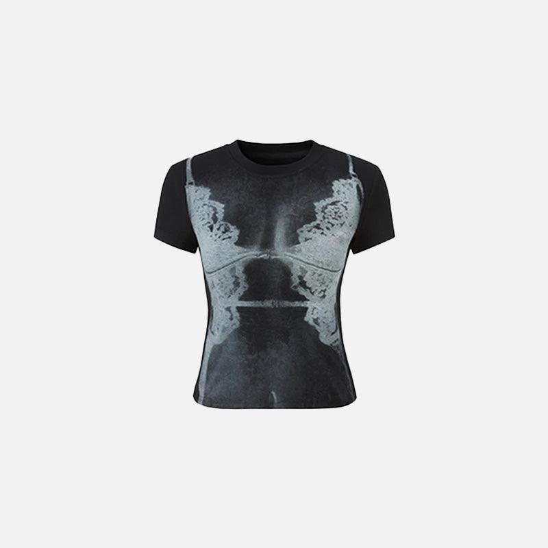 Y2k Women's Crop Top T-shirt - tntwear1