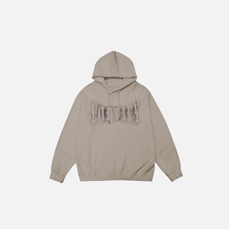 Oversized Graphic Loose Hoodie - tntwear1