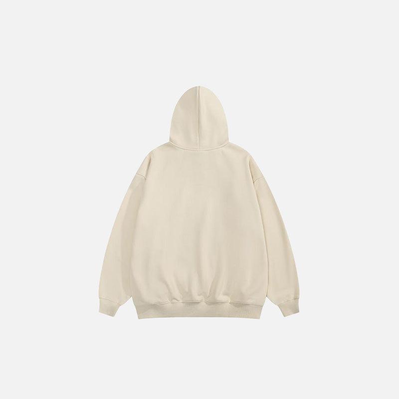 "I Hate This" Letter Print Hoodie - tntwear1