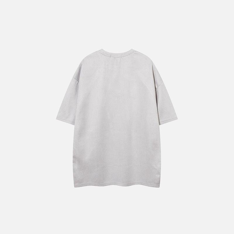 Loose Side Zipper T-shirt - tntwear1