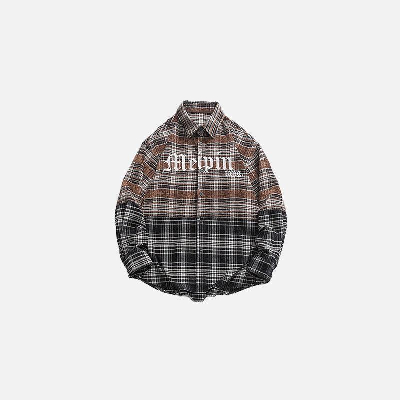 Urban Plaid Shirt - tntwear1