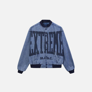 Y2k Washed Denim Jacket - tntwear1