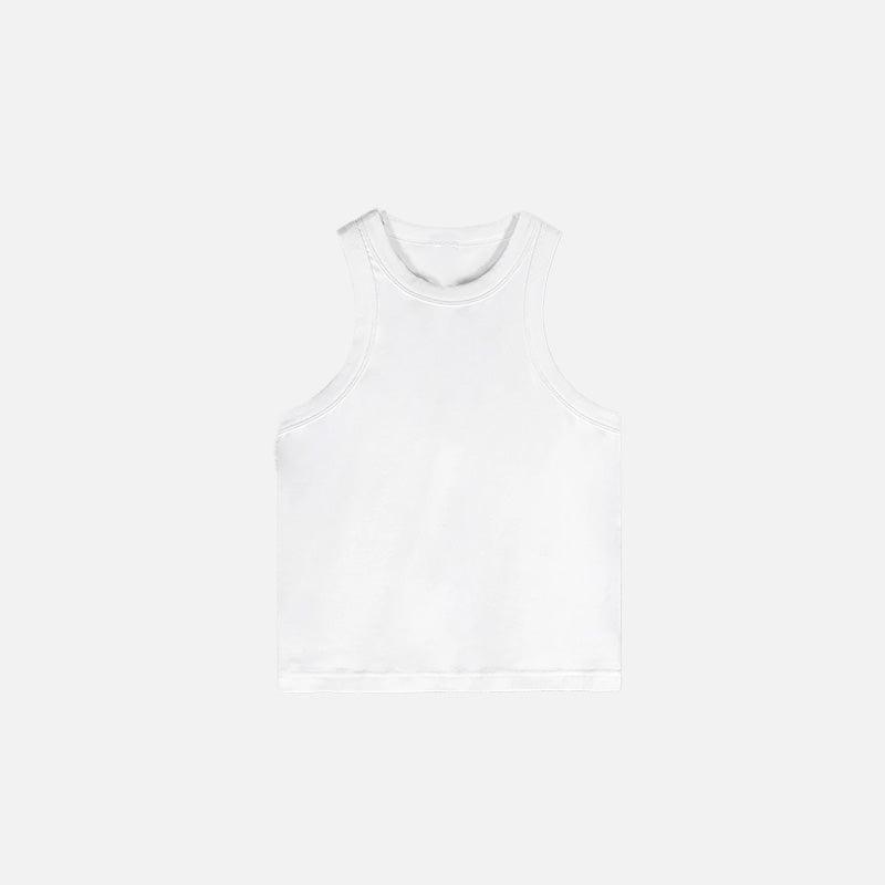 Women's Washed Solid Tank Top - tntwear1