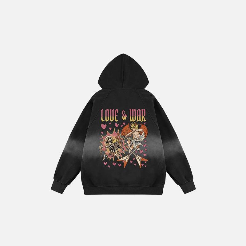 Battle Of The Hearts Hoodie - tntwear1