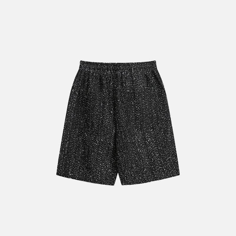 Modern Speckled Drawstring Shorts - tntwear1