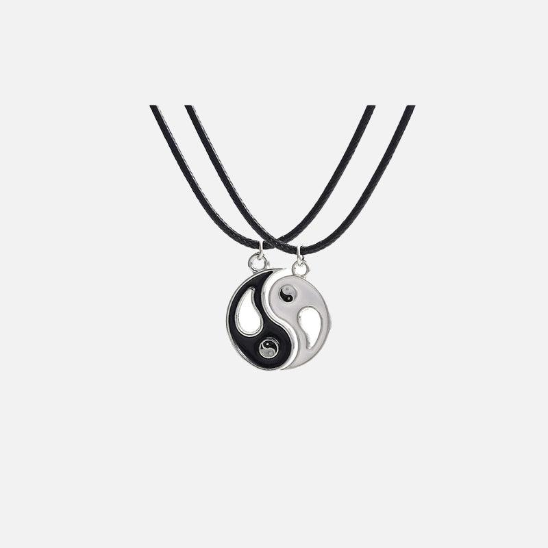 Yin-Yang Puzzle Pendant Necklace - tntwear1