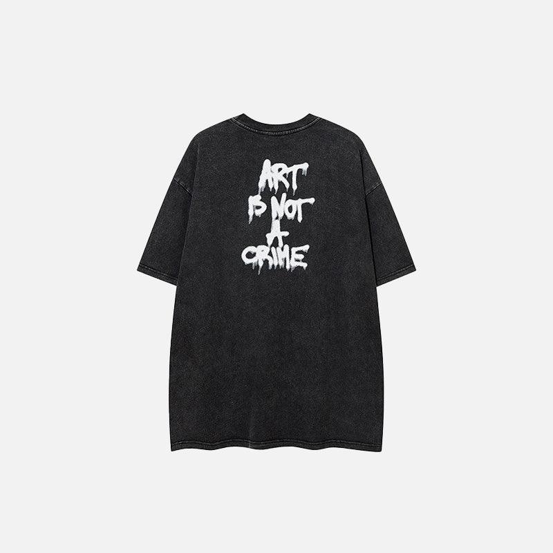 Art Is Not A Crime T-shirt - tntwear1