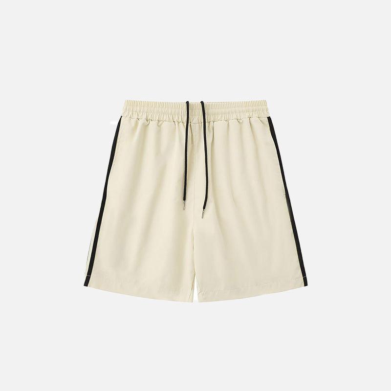 Side Striped Sports Shorts - tntwear1