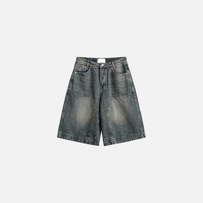 Vintage Denim Cargo Shorts - tntwear1