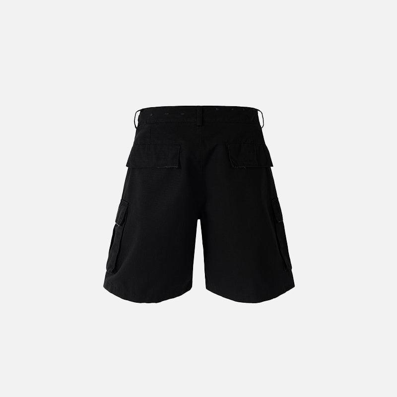 Hand-polished Belt Black Jorts - tntwear1