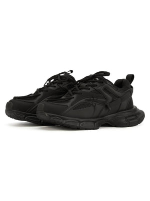 Tntwear Black Warrior Mesh Rap Sneakers - 2087 - tntwear1