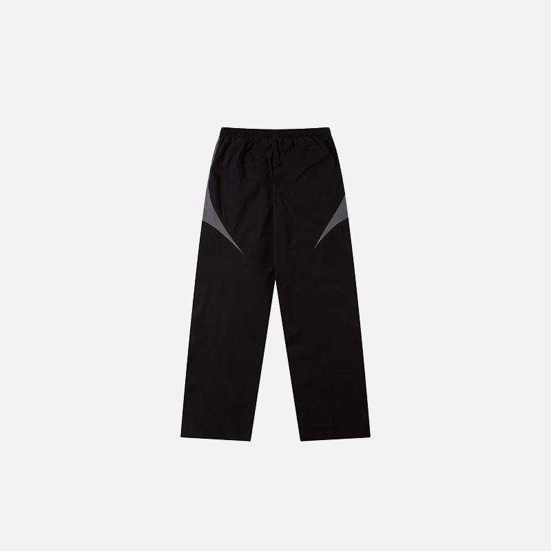 Y2K Black Patchwork Pants - tntwear1