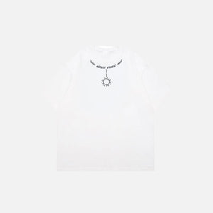 Loose Chain Printed T-shirt - tntwear1