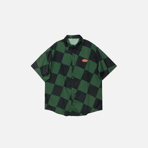 Checkerboard Style Shirt - tntwear1