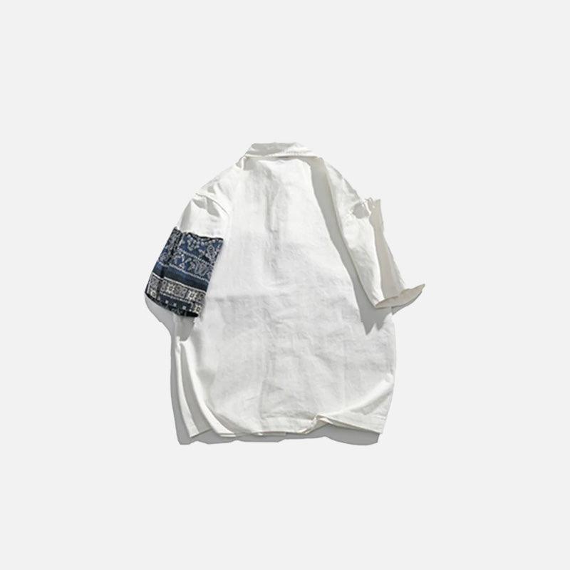 Bandana Patchwork Shirt - tntwear1