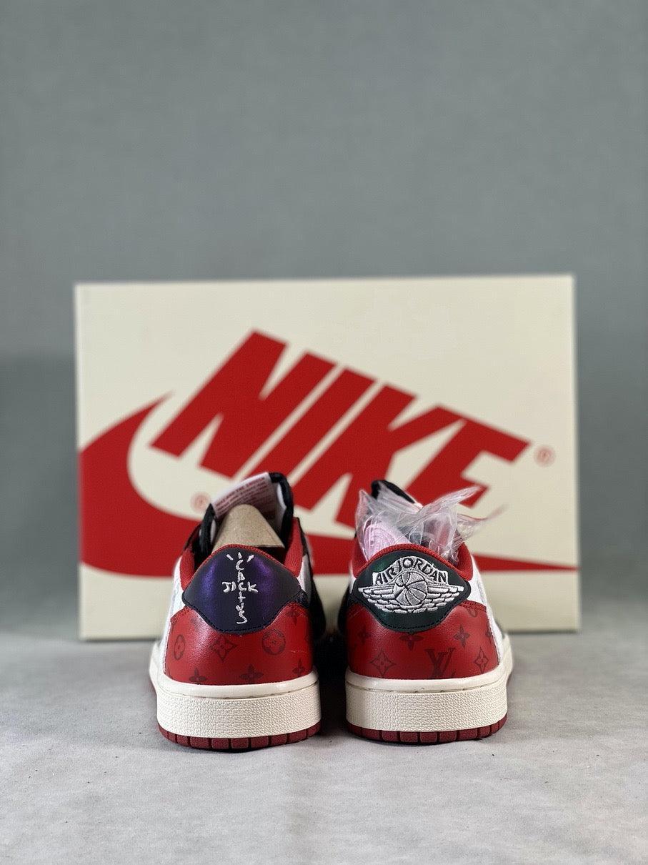 Custom Fragment x TS x Air Jordan 1 Low DM7866-318 - tntwear1