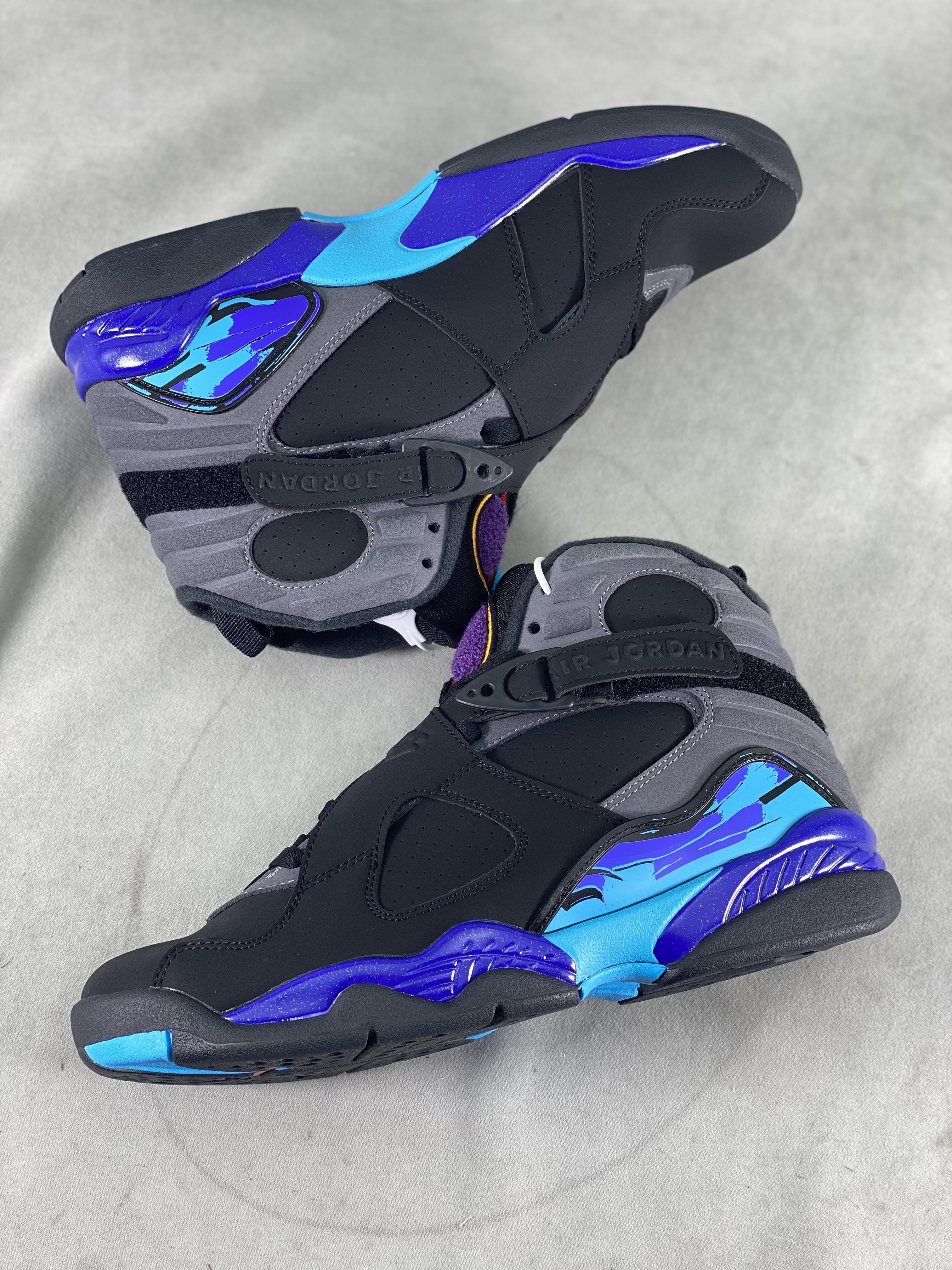 Custom Air Jordan 8 Aqua - tntwear1