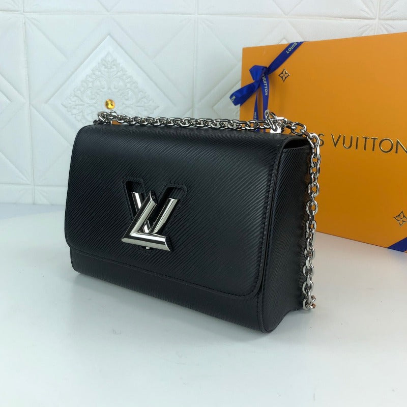 Tntwear - Twist Handbag With Chain Black