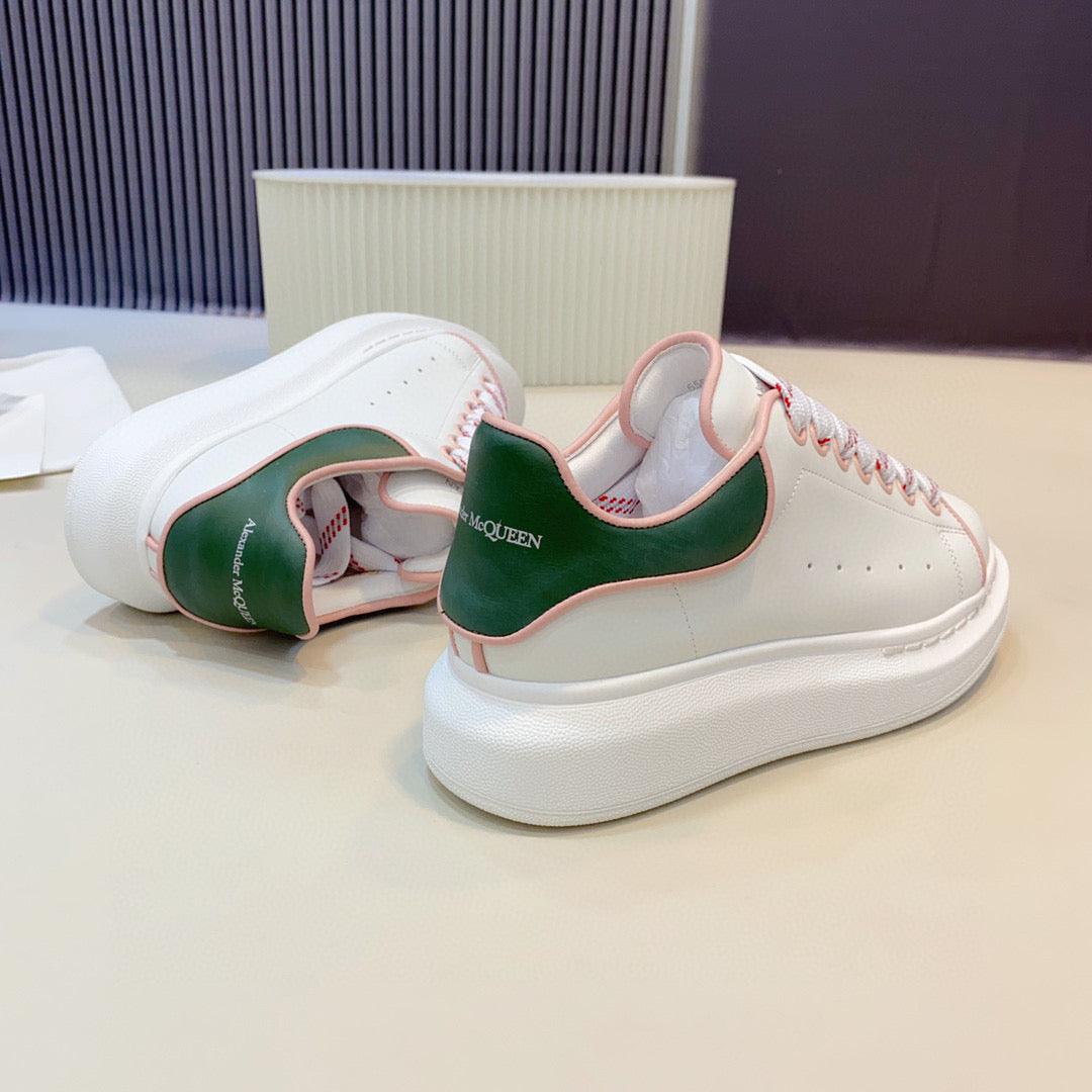 ALMC Oversized Green and White Sneakers-037 - tntwear1